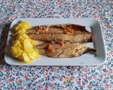 Foto del paso 6 de la receta: Caballa a la plancha con picada de ajo