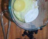 A picture of step 2 of Blueberry Pancake.