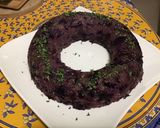 Une image de l'étape 15 de Couronne de riz au chou rouge.