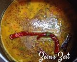 A picture of step 2 of Fenugreek Greens and Spring Onion Daal/Methi Hari Pyaaz Daal.