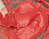 A picture of step 3 of Healthy Beetroot Khandvi.
