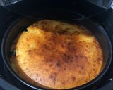 A picture of step 6 of Ricotta and Yogurt Cake with Chocolate and Blueberries.