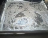 A picture of step 3 of Eggless chocochips & honey cookies.
