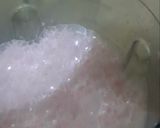 A picture of step 3 of Strawberry shake.