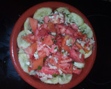 Foto del paso 2 de la receta: Aliño de tomates y pepinos de mi huerto