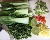 A picture of step 2 of Easy Fish Parcels.