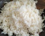 A picture of step 2 of Yellow rice.