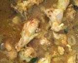 A picture of step 8 of Chicken Kulumbu.