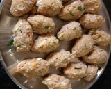 கோதுமை ரவை உப்புமா கொழுக்கட்டை.(wheat rava upma kolukattai recipe in tamil) ரெசிபி ஸ்டேப் 5 புகைப்படம்