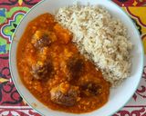 Foto del paso 6 de la receta: Albóndigas de soja texturizada con arroz integral