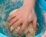 A picture of step 1 of Sourdough Croissants.