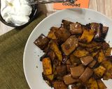 A picture of step 5 of Pumpkin Peel Chips.