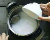 Hình bước làm 5 của món Thạch dừa giải nhiệt mùa hè