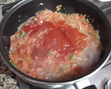 Foto del paso 7 de la receta: Amorelli en salsa de tomates, doble de queso con troncos de atún