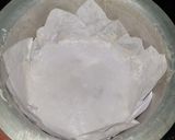 A picture of step 12 of Heart layered sponge cake.