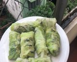 Hình bước làm 5 của món Cải bắp cuộn thịt eatclean
