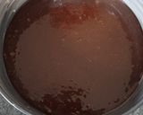 Une image de l'étape 2 de Moelleux au chocolat 🍫 sur son lit de mousse légère au chocolat.