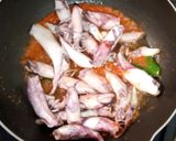 Foto langkah ke 4 dari resep Cumi Asin Terong Balado.