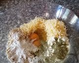 Foto del paso 1 de la receta: Galletitas saladas de avena y queso