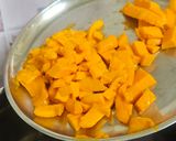 A picture of step 1 of Mango chia pudding.
