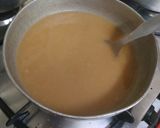 A picture of step 4 of Rajgira halwa.