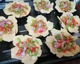 A picture of step 5 of Cheesy Nacho Flowers.