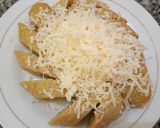 Foto langkah ke 3 dari resep Pisang Kukus Cokelat Keju.