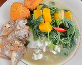 Foto langkah ke 8 dari resep Sayur Bobor Bayam Labu Kuning.