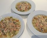 Foto del paso 7 de la receta: Pasta con salmón