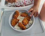 Foto langkah ke 6 dari resep Dori Katsu Saus Honey Garlic MPASI 1+.