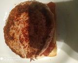 Foto del paso 4 de la receta: Hamburguesa doble en pan Bimbo con cebolla frita