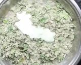 A picture of step 1 of Sesame corn vada.