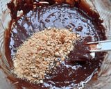 Foto langkah ke 5 dari resep Peanut Brownies.