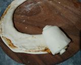 A picture of step 9 of Masala Lachha (layered) Paratha😋.