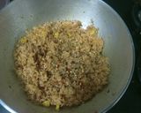 A picture of step 4 of Masala Corn Rice.