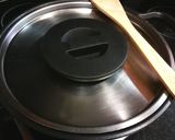 Foto del paso 9 de la receta Mini calabacines en salsa oriental con guarnición de arroz