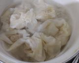 Foto langkah ke 3 dari resep Pangsit isi Ayam (Bisa Kukus/Rebus/Goreng) Ide Frozen Food.