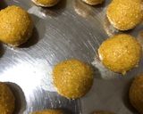 A picture of step 1 of Besan ladoo.