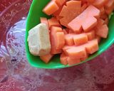 Gambar langkah 1 resipi Sup Sayur Campur.