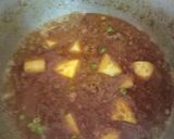A picture of step 5 of Keema Aloo Matar.