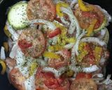 Foto del paso 2 de la receta: Merluza con verduras a la crema