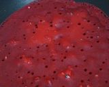 A picture of step 3 of Red Velvet Crepes.