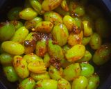 A picture of step 3 of Grapes pickle.