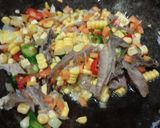 Foto langkah ke 3 dari resep Nasi Goreng Pelangi Ikan Cakalang.