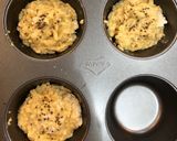 Hình bước làm 3 của món Muffin chuối cho bé