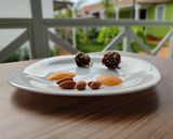 Foto del paso 11 de la receta Huevos de chocolate con naranja, Almendras y mermelada de fresa