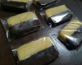 Foto langkah ke 10 dari resep Lapis Brownies Coklat Keju.
