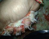 A picture of step 5 of Veg momos.