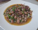 Foto langkah ke 6 dari resep Oseng cumi asin pedas.