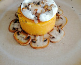 Foto del paso 8 de la receta: Parmentier de calabaza con champiñones y huevo poché